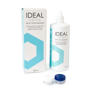 IDEAL UNICA ALL IN ONE ΥΓΡΟ ΦΑΚΩΝ ΕΠΑΦΗΣ 380ML