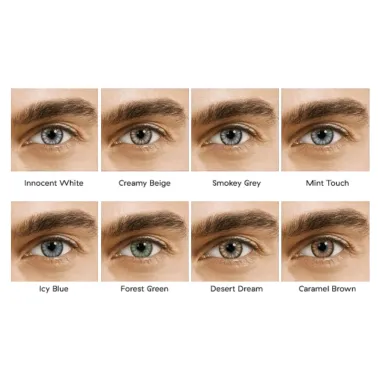 DESIO COLORS XR QUARTERLY DISPOSABLE COLORED CONTACT LENSES (2 LENSES)