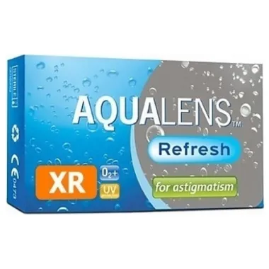 AQUALENS REFRESH FOR ASTIGMATISM XR ΜΗΝΙΑΙΟΙ ΦΑΚΟΙ ΕΠΑΦΗΣ ΑΣΤΙΓΜΑΤΙΣΜΟΥ (3 ΦΑΚΟΙ)