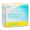 PUREVISION 2 FOR PRESBYOPIA ΜΗΝΙΑΙΟΙ ΠΟΛΥΕΣΤΙΑΚΟΙ ΦΑΚΟΙ ΕΠΑΦΗΣ ΣΙΛΙΚΟΝΗΣ ΥΔΡΟΓΕΛΗΣ (6 ΦΑΚΟΙ)