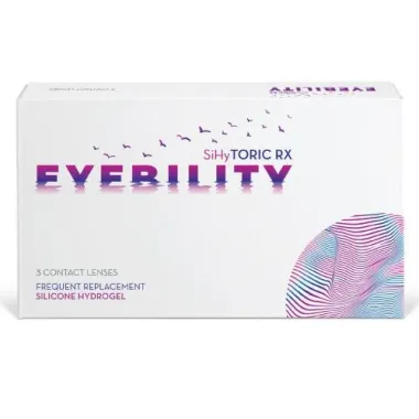 EYEBILITY SIHY TORIC RX/ ΜΗΝΙΑΙΟΙ ΦΑΚΟΙ ΕΠΑΦΗΣ ΑΣΤΙΓΜΑΤΙΣΜΟΥ (3 ΦΑΚΟΙ)