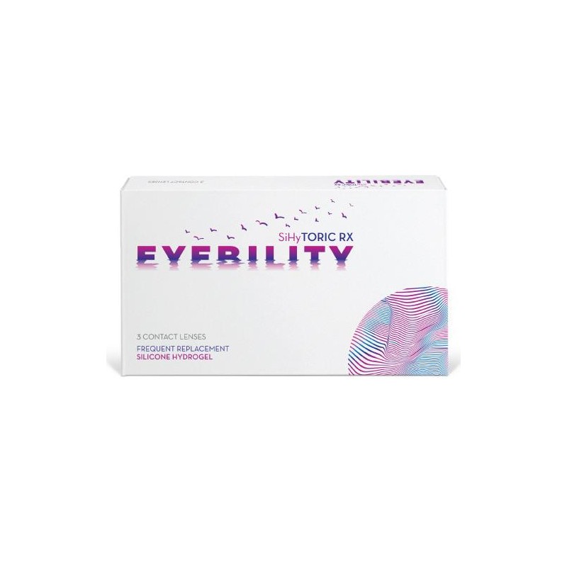 EYEBILITY SIHY TORIC RX/ ΜΗΝΙΑΙΟΙ ΦΑΚΟΙ ΕΠΑΦΗΣ ΑΣΤΙΓΜΑΤΙΣΜΟΥ (3 ΦΑΚΟΙ)