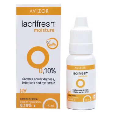 AVIZOR LACRIFRESH MOISTURE DROPS ΥΓΡΟ ΦΑΚΩΝ ΕΠΑΦΗΣ ΓΙΑ ΞΗΡΟΦΘΑΛΜΙΑ 15ML