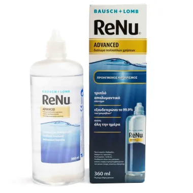 RENU ADVANCED ΥΓΡΟ ΦΑΚΩΝ ΕΠΑΦΗΣ ΠΟΛΛΑΠΛΩΝ ΧΡΗΣΕΩΝ 360ML