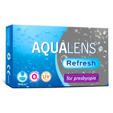 AQUALENS REFRESH FOR PRESBYOPIA ΜΗΝΙΑΙΟΙ ΠΟΛΥΕΣΤΙΑΚΟΙ ΦΑΚΟΙ ΕΠΑΦΗΣ (3 ΦΑΚΟΙ)