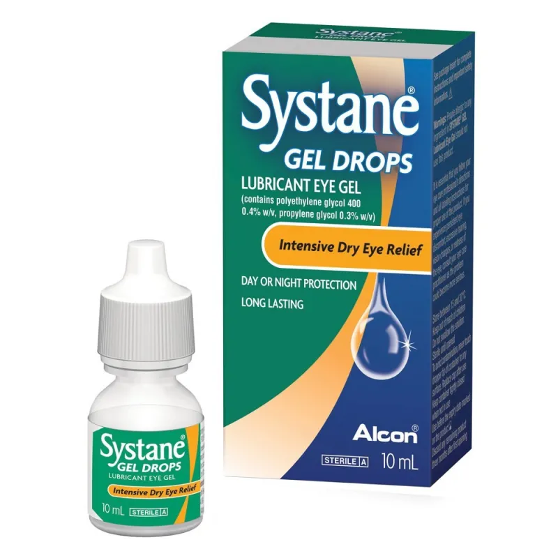 SYSTANE GEL DROPS ΥΓΡΟ ΦΑΚΩΝ ΕΠΑΦΗΣ ΓΙΑ ΞΗΡΟΦΘΑΛΜΙΑ 10ML