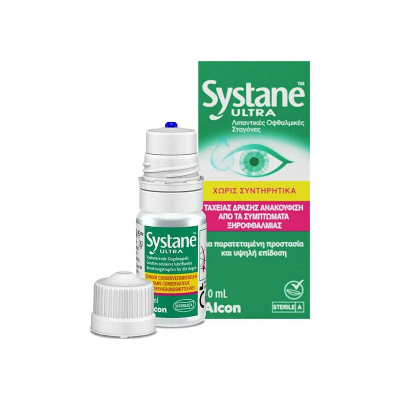 SYSTANE ULTRA MPDF ΥΓΡΟ ΦΑΚΩΝ ΕΠΑΦΗΣ ΓΙΑ ΞΗΡΟΦΘΑΛΜΙΑ 10ML